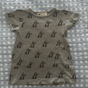 Monica + Andy girls dog print dress. Size: 12-18